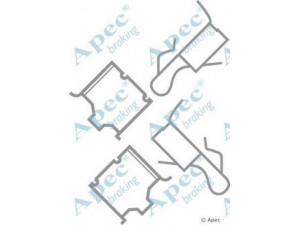 APEC braking KIT275 priedų komplektas, stabdžių trinkelė 
 Stabdžių sistema -> Būgninis stabdys -> Dalys/priedai