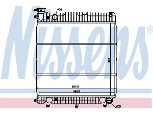 NISSENS 62635 radiatorius, variklio aušinimas 
 Aušinimo sistema -> Radiatorius/alyvos aušintuvas -> Radiatorius/dalys
601 500 51 03, 601 500 65 03, 601 500 68 03