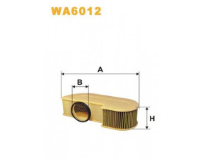 WIX FILTERS WA6012 oro filtras 
 Filtrai -> Oro filtras
17220PH7013, 17220PH7661, XHM5384