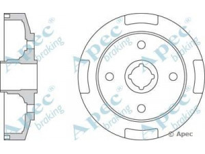 APEC braking DRM9180 stabdžių būgnas 
 Stabdžių sistema -> Būgninis stabdys -> Stabdžių būgnas
B09226251, B45526251A, B59626251