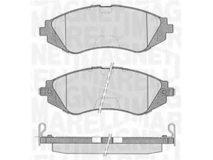 MAGNETI MARELLI 363916060207 stabdžių trinkelių rinkinys, diskinis stabdys 
 Techninės priežiūros dalys -> Papildomas remontas
96245178, 96253367, 96281937, 96391891