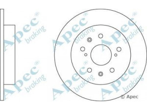 APEC braking DSK2742 stabdžių diskas 
 Dviratė transporto priemonės -> Stabdžių sistema -> Stabdžių diskai / priedai
5561180J10