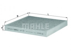 MAHLE ORIGINAL LAK 430 filtras, salono oras 
 Techninės priežiūros dalys -> Techninės priežiūros intervalai
4518300018, A4518300018, 272774711R