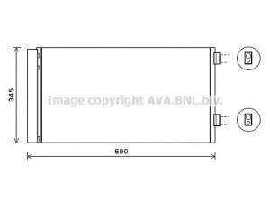 AVA QUALITY COOLING BW5414 kondensatorius, oro kondicionierius