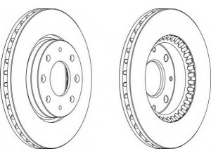 FERODO DDF1528 stabdžių diskas 
 Dviratė transporto priemonės -> Stabdžių sistema -> Stabdžių diskai / priedai
517122F100