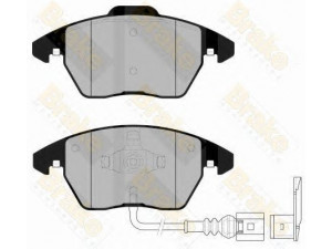 Brake ENGINEERING PA1558 stabdžių trinkelių rinkinys, diskinis stabdys 
 Techninės priežiūros dalys -> Papildomas remontas
1K0615106AL, 1K0698151, 1K0698151E