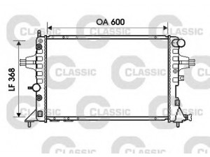 VALEO 234388 radiatorius, variklio aušinimas 
 Aušinimo sistema -> Radiatorius/alyvos aušintuvas -> Radiatorius/dalys
1300210, 1300210, 9192607