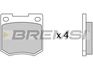 BREMSI BP2020 stabdžių trinkelių rinkinys, diskinis stabdys 
 Techninės priežiūros dalys -> Papildomas remontas
GBP109, GBP127, GBP201, GBP211