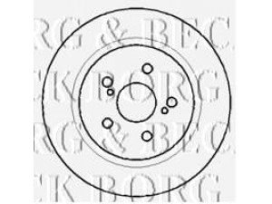 BORG & BECK BBD4376 stabdžių diskas 
 Stabdžių sistema -> Diskinis stabdys -> Stabdžių diskas
4243105040