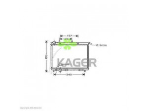 KAGER 31-1848 radiatorius, variklio aušinimas 
 Aušinimo sistema -> Radiatorius/alyvos aušintuvas -> Radiatorius/dalys
1330C1, 1331TT
