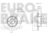 EUROBRAKE 5815202302 stabdžių diskas 
 Dviratė transporto priemonės -> Stabdžių sistema -> Stabdžių diskai / priedai
16500253, 655438512, 655439010