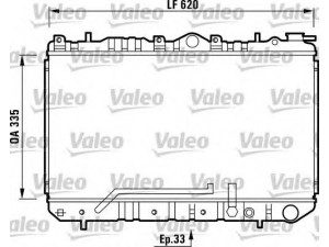 VALEO 731454 radiatorius, variklio aušinimas 
 Aušinimo sistema -> Radiatorius/alyvos aušintuvas -> Radiatorius/dalys
25310-24700, 25310-24701, 25310-24800