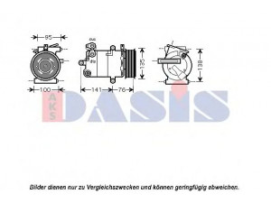 AKS DASIS 850374N kompresorius, oro kondicionierius 
 Oro kondicionavimas -> Kompresorius/dalys
1371569, 1385920, 1421334, 1429044