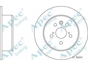 APEC braking DSK653 stabdžių diskas 
 Dviratė transporto priemonės -> Stabdžių sistema -> Stabdžių diskai / priedai
4243120200, 4243120300, 4243120360
