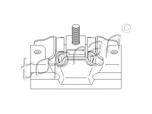 TOPRAN 720 355 variklio montavimas 
 Variklis -> Variklio montavimas -> Variklio montavimo rėmas
1827 18, 1827 18