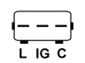 UNIPOINT F042A0H203 kintamosios srovės generatorius 
 Elektros įranga -> Kint. sr. generatorius/dalys -> Kintamosios srovės generatorius
31400-80G10, 31400-80G10AT0
