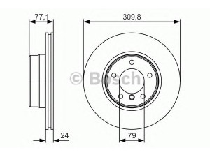 BOSCH 0 986 479 S29 stabdžių diskas 
 Dviratė transporto priemonės -> Stabdžių sistema -> Stabdžių diskai / priedai
34 11 6 764 021