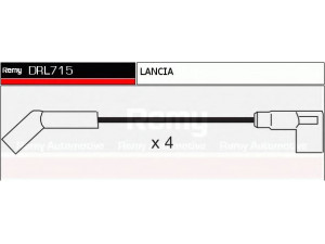 DELCO REMY DRL715 uždegimo laido komplektas 
 Kibirkšties / kaitinamasis uždegimas -> Uždegimo laidai/jungtys