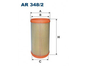 FILTRON AR348/2 oro filtras 
 Techninės priežiūros dalys -> Techninės priežiūros intervalai
60623350