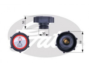 GATES RC243 dangtelis, radiatorius 
 Aušinimo sistema -> Radiatorius/alyvos aušintuvas -> Išsiplėtimo bakelis, variklio aušinimo skystis
1029727, 7166662, 95VB8100AD, 95VB8100AE