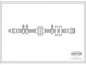CORTECO 19018130 stabdžių žarnelė 
 Stabdžių sistema -> Stabdžių žarnelės
7609088, 7655155, 7609088, 7655155