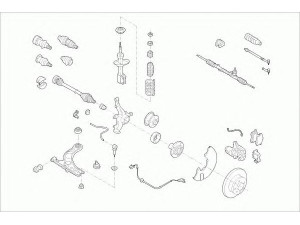 ZF Parts VW-PASSA-FZ020 vairavimo mechanizmas; rato pakaba 
 Ašies montavimas/vairavimo mechanizmas/ratai -> Prekių paieška pagal schemą