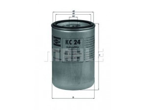 KNECHT KC 24 kuro filtras 
 Techninės priežiūros dalys -> Papildomas remontas
21755046, 3032750R1, 01180597, 1180597