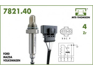 MTE-THOMSON 7821.40.072 lambda jutiklis 
 Variklis -> Variklio elektra
021.906.265.E, 021.906.265.K, 023.906.265.D