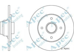 APEC braking DSK250 stabdžių diskas 
 Dviratė transporto priemonės -> Stabdžių sistema -> Stabdžių diskai / priedai
7700780077, 7700780078, 7700829553