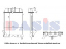 AKS DASIS 450004N radiatorius, variklio aušinimas