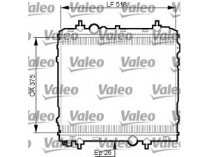 VALEO 735531 radiatorius, variklio aušinimas 
 Aušinimo sistema -> Radiatorius/alyvos aušintuvas -> Radiatorius/dalys
25310-2F700, 253102F700