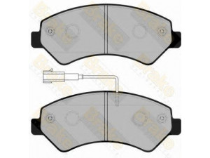 Brake ENGINEERING PA1755 stabdžių trinkelių rinkinys, diskinis stabdys 
 Techninės priežiūros dalys -> Papildomas remontas
425374, 425376, 425464, 71770042