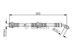 BOSCH 1 987 481 100 stabdžių žarnelė 
 Stabdžių sistema -> Stabdžių žarnelės
26531 AA041