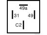 HERTH+BUSS ELPARTS 75605126 posūkio rodiklio pertraukiklis; posūkio rodiklio pertraukiklis 
 Elektros įranga -> Relė