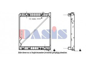 AKS DASIS 132100N radiatorius, variklio aušinimas 
 Aušinimo sistema -> Radiatorius/alyvos aušintuvas -> Radiatorius/dalys
9425001103, 9425001703, 9425003103