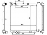 NRF 50430 radiatorius, variklio aušinimas 
 Aušinimo sistema -> Radiatorius/alyvos aušintuvas -> Radiatorius/dalys
1301M6, 1330C0, 1330C2, 1330Q0