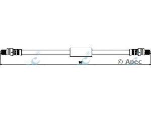 APEC braking HOS3249 stabdžių žarnelė 
 Stabdžių sistema -> Stabdžių žarnelės
6114710, 6714710, 91FB2282AA