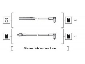 MAGNETI MARELLI 941318111214 uždegimo laido komplektas 
 Kibirkšties / kaitinamasis uždegimas -> Uždegimo laidai/jungtys