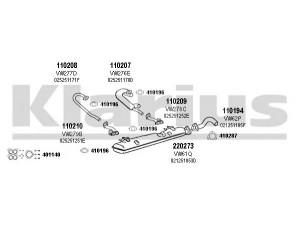 KLARIUS 930436E išmetimo sistema 
 Išmetimo sistema -> Išmetimo sistema, visa