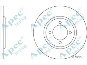 APEC braking DSK120 stabdžių diskas 
 Stabdžių sistema -> Diskinis stabdys -> Stabdžių diskas
4351212120, 4351212120