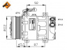 NRF 32701G kompresorius, oro kondicionierius 
 Oro kondicionavimas -> Kompresorius/dalys
6453SV, 71721759, 71721760, 71724759