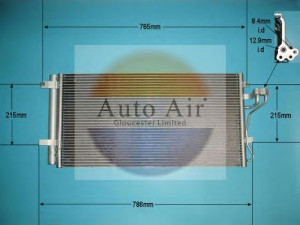 AUTO AIR GLOUCESTER 16-1387 kondensatorius, oro kondicionierius 
 Oro kondicionavimas -> Kondensatorius
97606-3K780, 976063K780