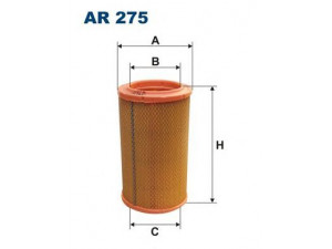 FILTRON AR275 oro filtras 
 Techninės priežiūros dalys -> Techninės priežiūros intervalai
255, IIM255, 1444K7, 75492226, 95495229