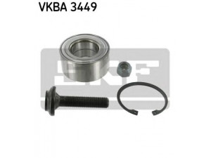 SKF VKBA 3449 rato guolio komplektas 
 Ašies montavimas/vairavimo mechanizmas/ratai -> Rato stebulė/montavimas -> Rato guolis
7M0 498 625, 1 001 718, 1K040 AA