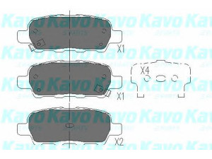 KAVO PARTS KBP-6517 stabdžių trinkelių rinkinys, diskinis stabdys 
 Techninės priežiūros dalys -> Papildomas remontas
AY060NS907, D40601MB0A, D40609N00A