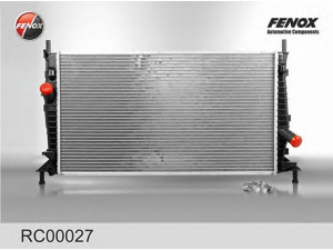 FENOX RC00027 radiatorius, variklio aušinimas 
 Aušinimo sistema -> Radiatorius/alyvos aušintuvas -> Radiatorius/dalys
1230987, 1251092, 1300467, 1305492