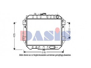 AKS DASIS 360440N radiatorius, variklio aušinimas 
 Aušinimo sistema -> Radiatorius/alyvos aušintuvas -> Radiatorius/dalys
1640087642