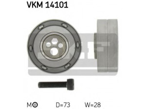 SKF VKM 14101 įtempiklio skriemulys, paskirstymo diržas 
 Techninės priežiūros dalys -> Papildomas remontas
078 109 243, 078 109 243 C, 6121780