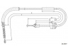 CABOR 10.4307 trosas, stovėjimo stabdys 
 Stabdžių sistema -> Valdymo svirtys/trosai
34406770869