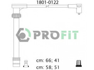 PROFIT 1801-0122 uždegimo laido komplektas 
 Kibirkšties / kaitinamasis uždegimas -> Uždegimo laidai/jungtys
46413088, 46413088, 46413088